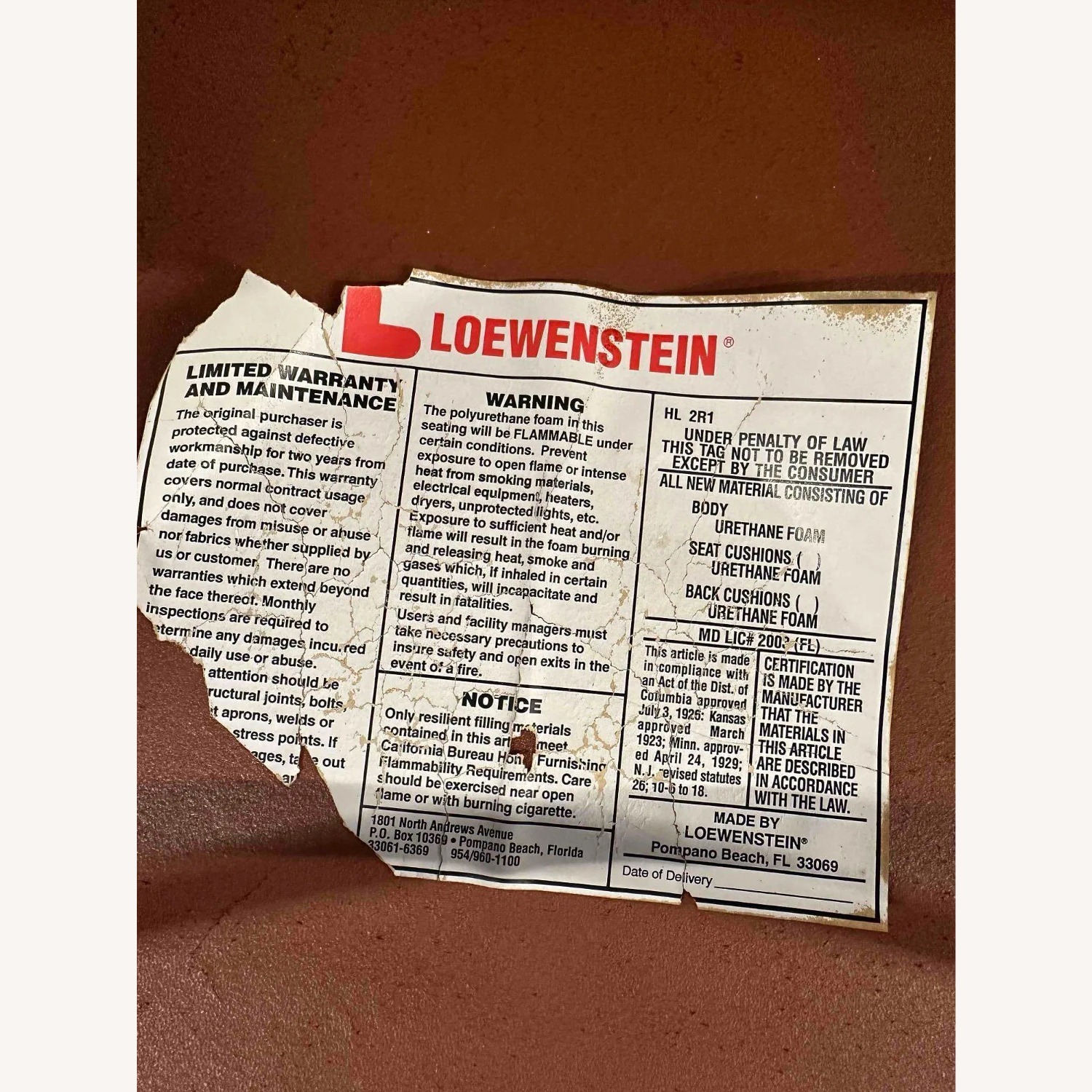 Vintage Brown Leather Breuer Style Dining Chairs - image-3