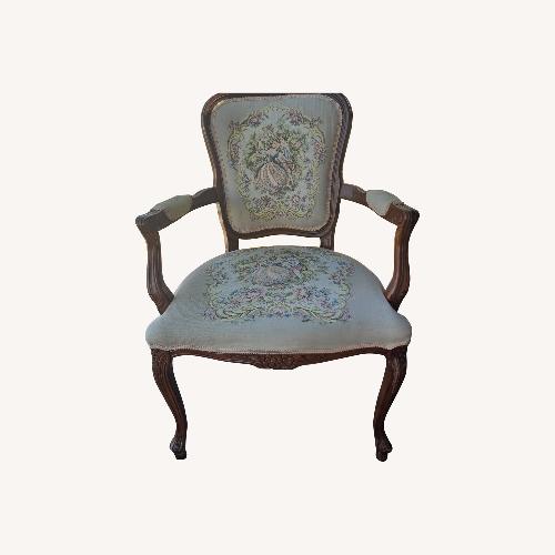 Used Armchair French Rococo-style Tapestry for sale on AptDeco