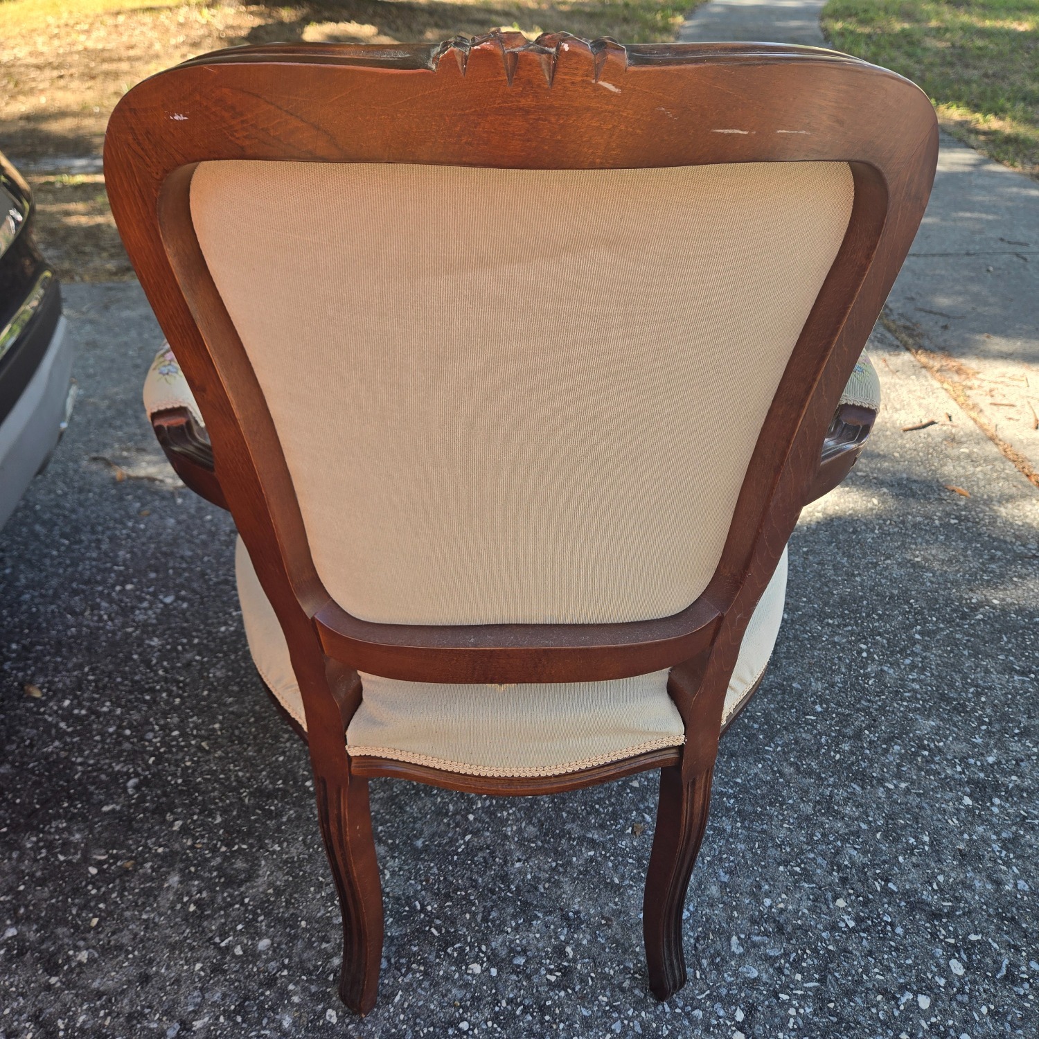 Armchair French Rococo-style Tapestry - image-1