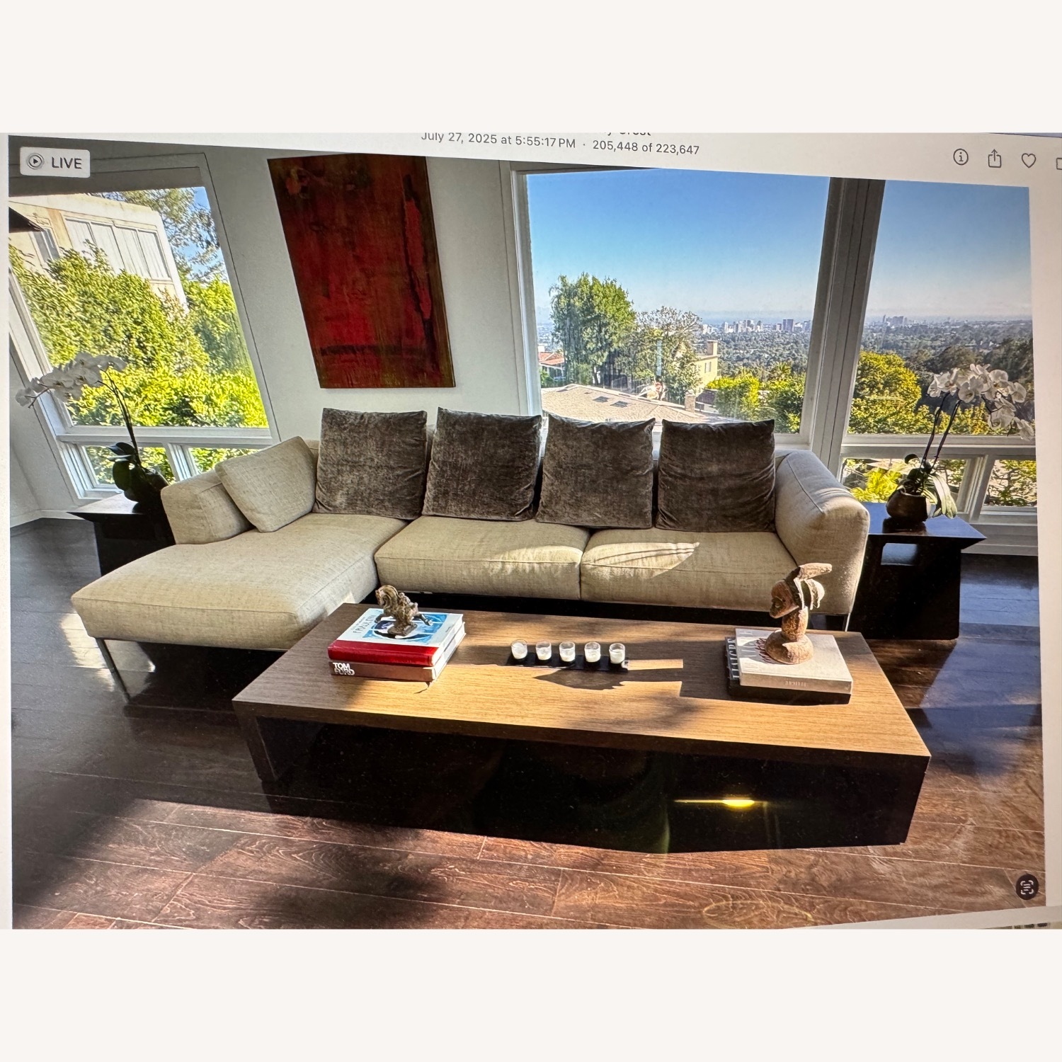 B&B Italia Natural Fabric 3+ Piece Sectional - image-2