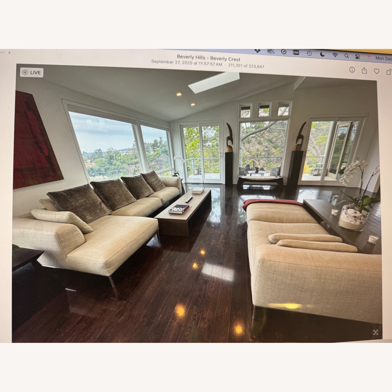 B&B Italia Natural Fabric 3+ Piece Sectional - image-3