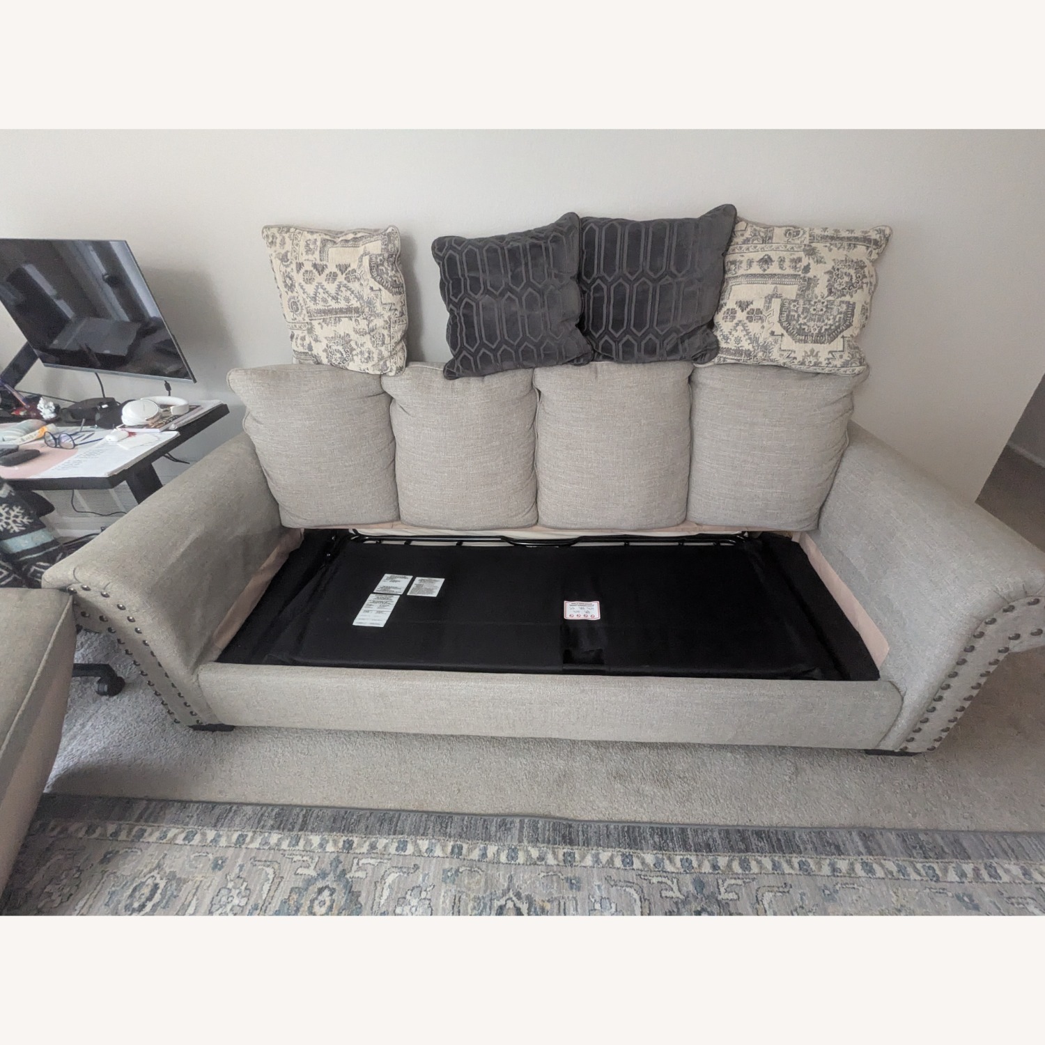 Gaelon Queen Sofa Sleeper - Dune  - image-12