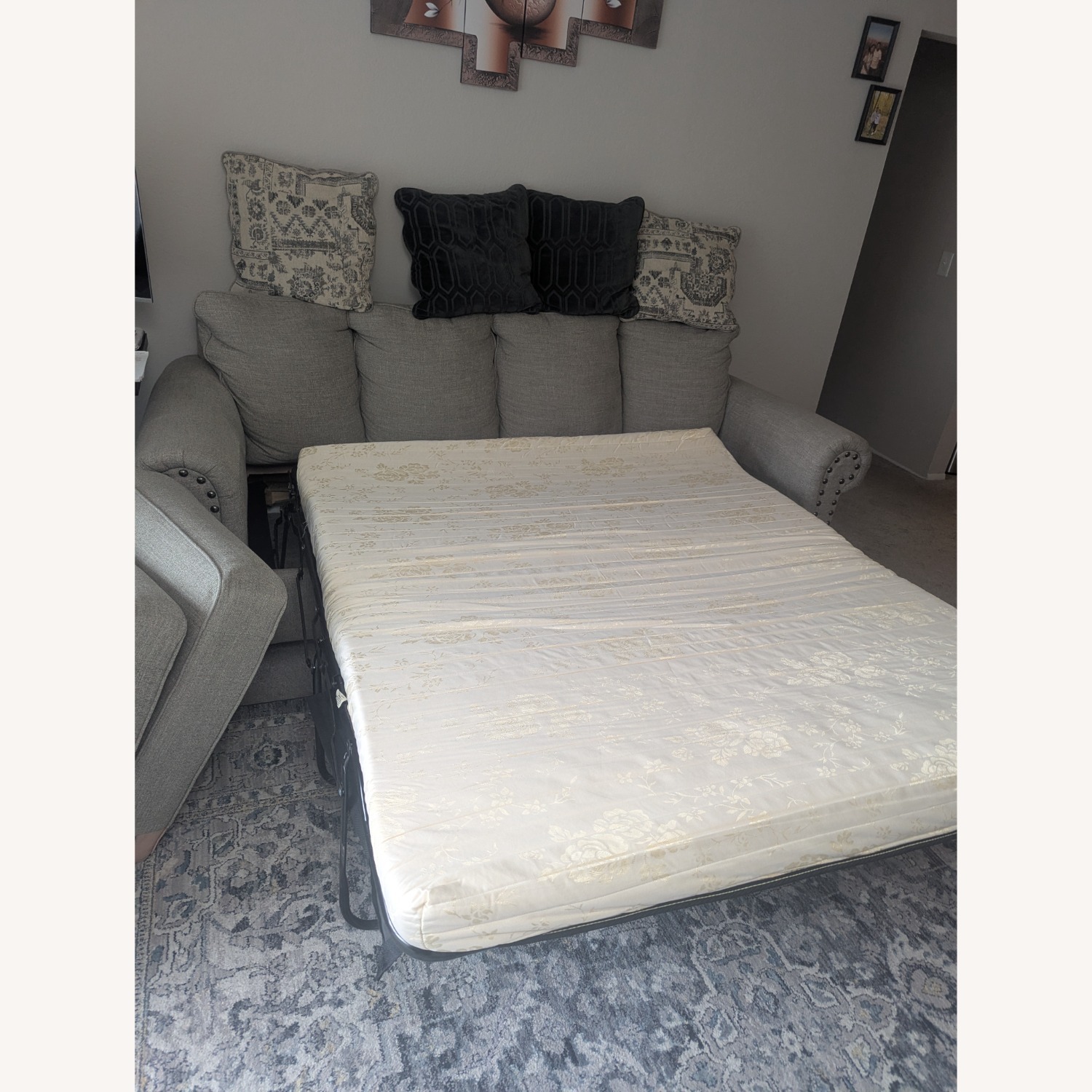 Gaelon Queen Sofa Sleeper - Dune  - image-9