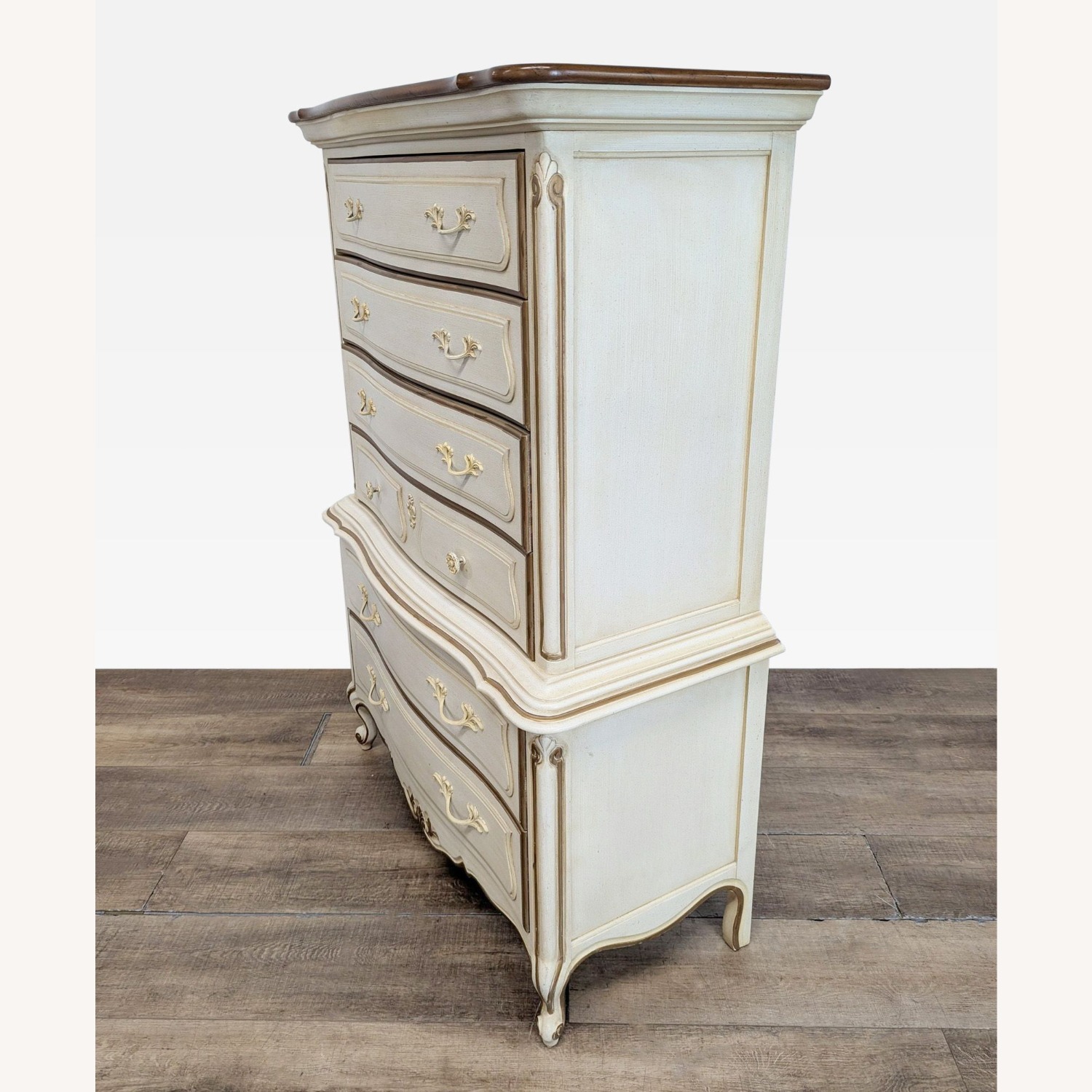 Drexel Heritage French Provincial 6-Drawer Highboy - image-1