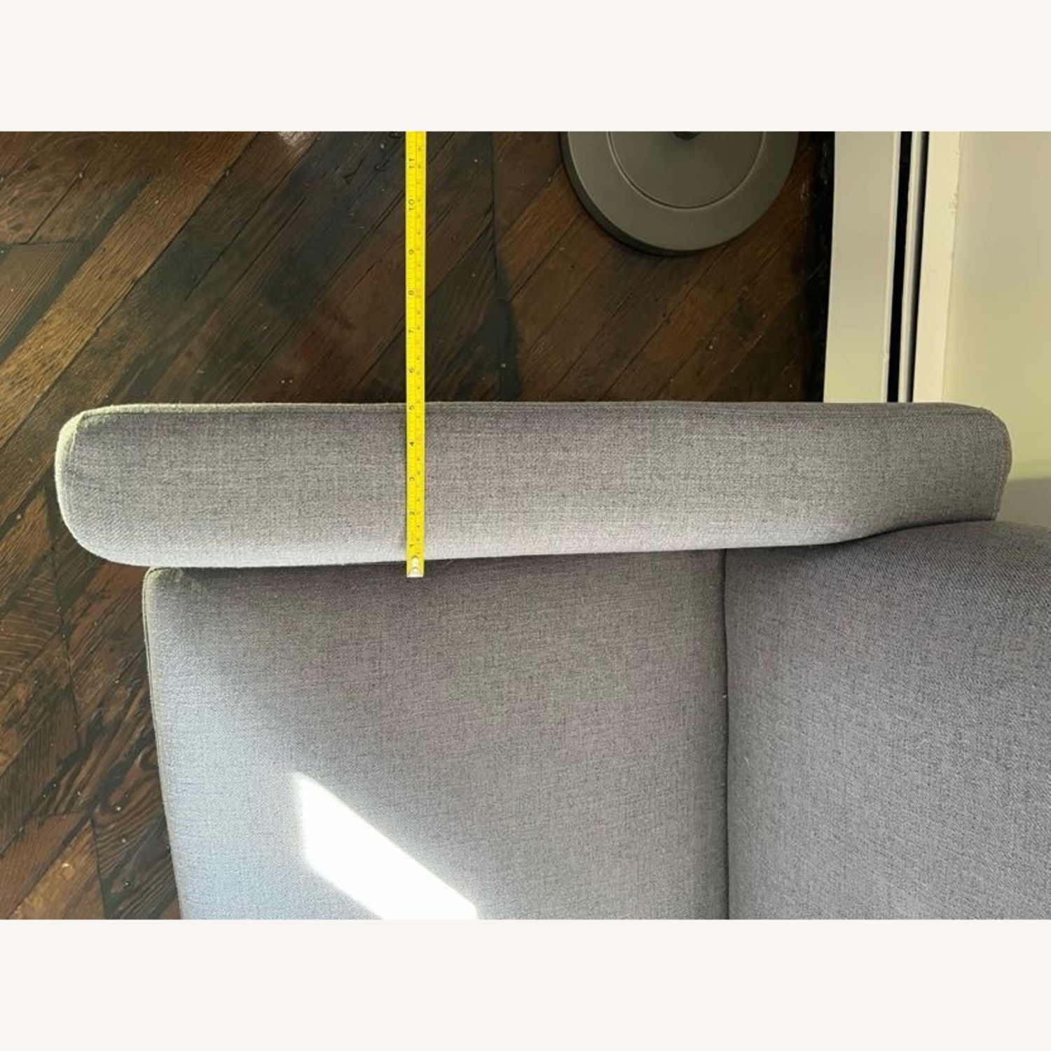 Mid-century Modern Tufted Fabric Upholstered Sofa - image-5