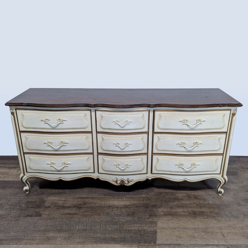 Used Drexel Heritage Vintage French Provincial 9 Drawer for sale on AptDeco