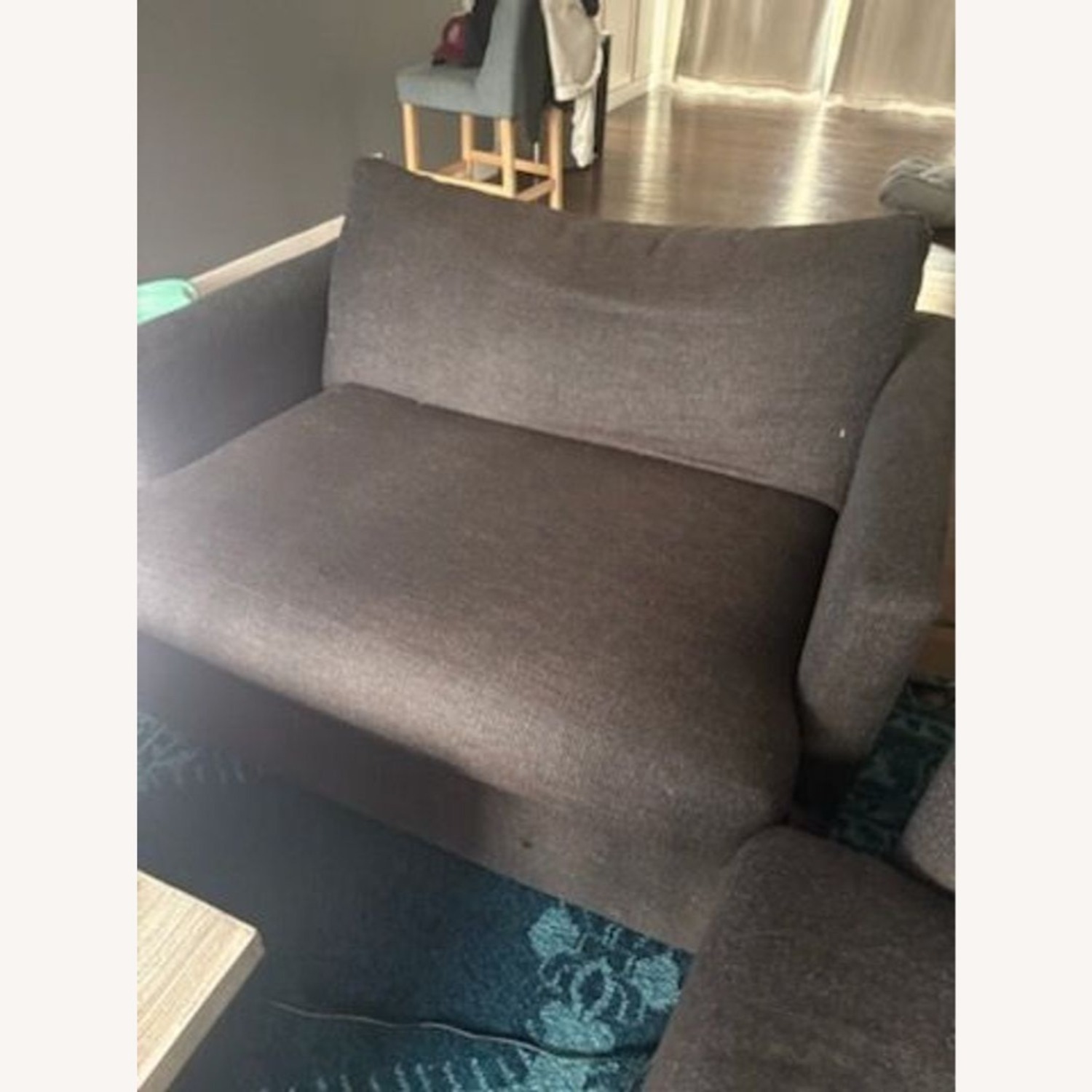 Crate and Barrel Lounge Modern Deep 49" - image-5