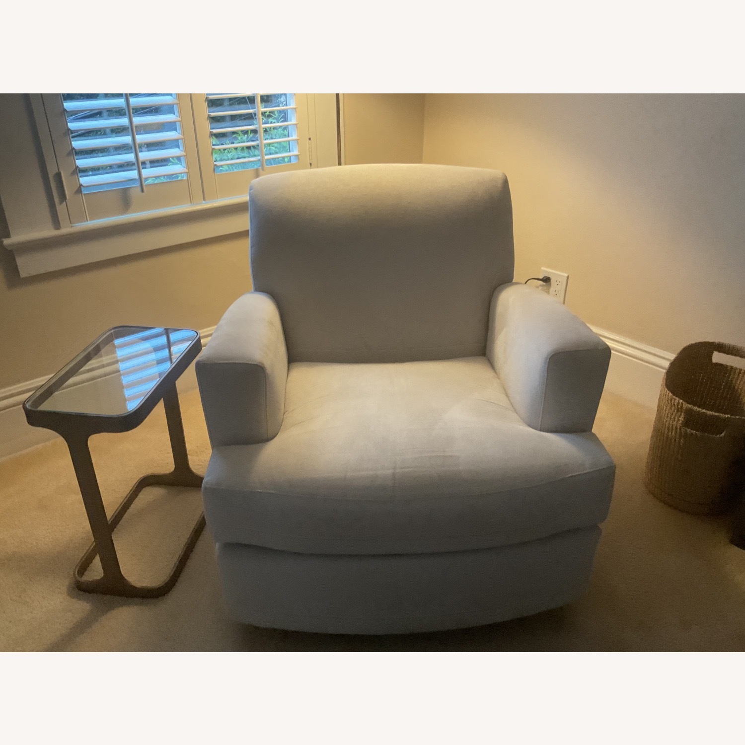 Room & Board Swivel Rocker - image-1