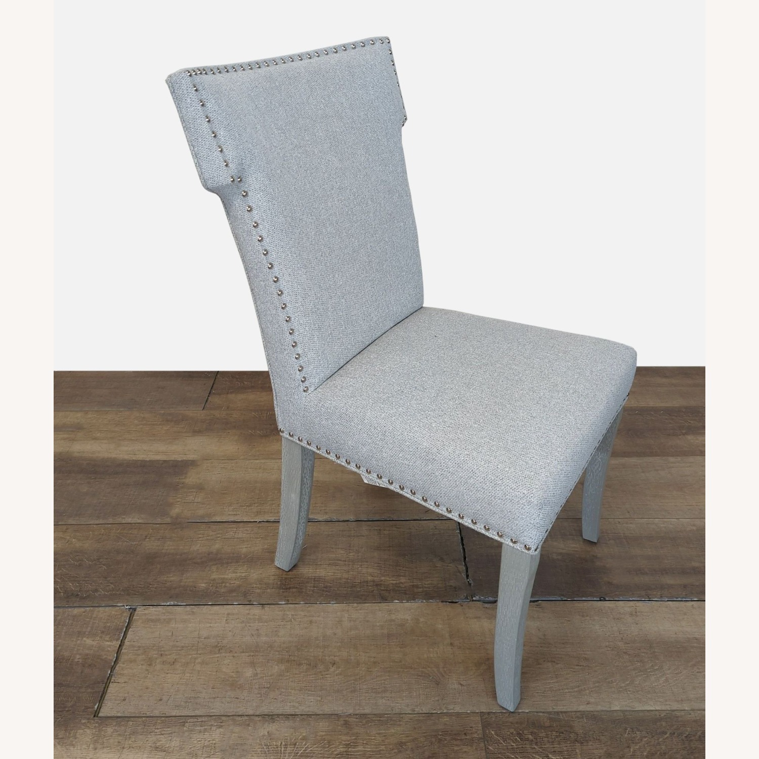 Upholstered Dining Chair with Nailhead Trim - image-2