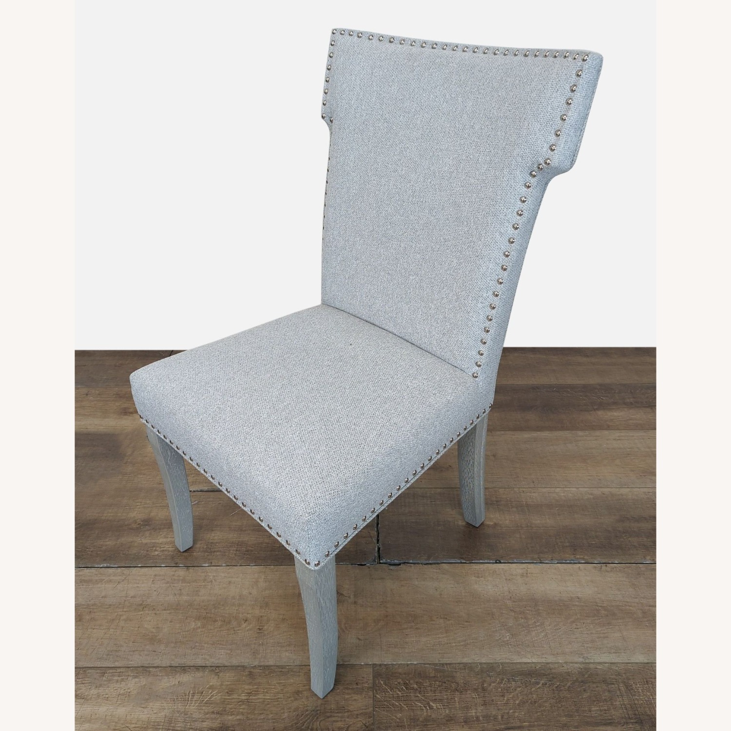 Upholstered Dining Chair with Nailhead Trim - image-3