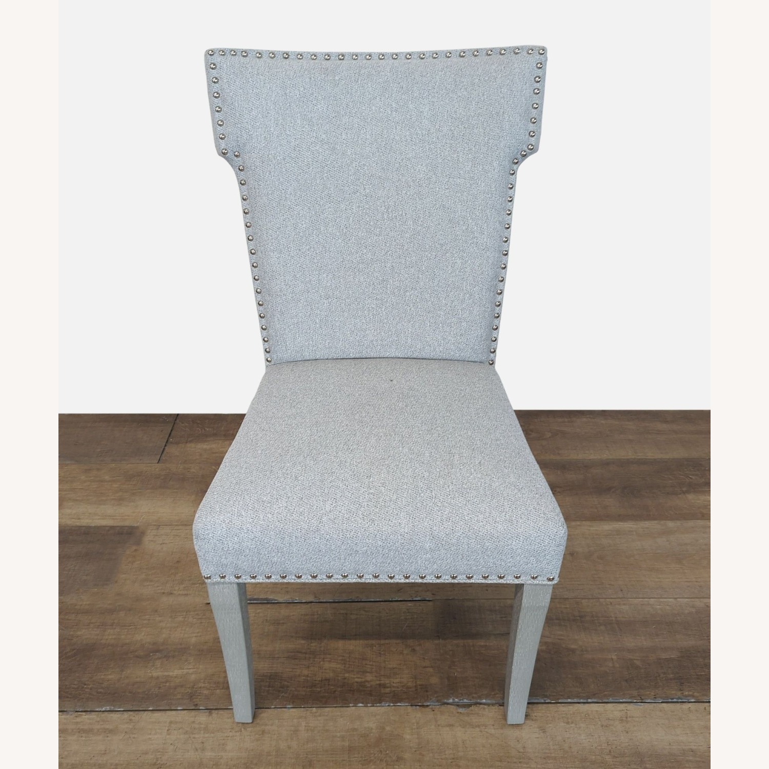Upholstered Dining Chair with Nailhead Trim - image-0