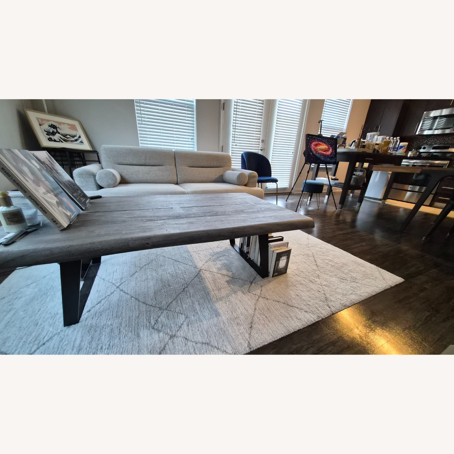 Crate & Barrel Yukon Coffee Table - image-3