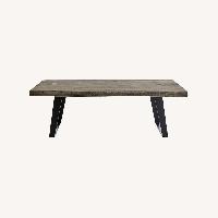 Crate & Barrel Yukon Coffee Table