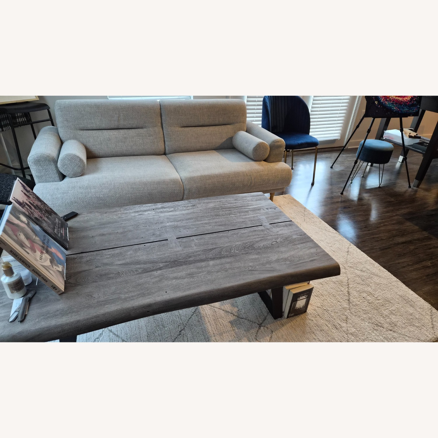 Crate & Barrel Yukon Coffee Table - image-2