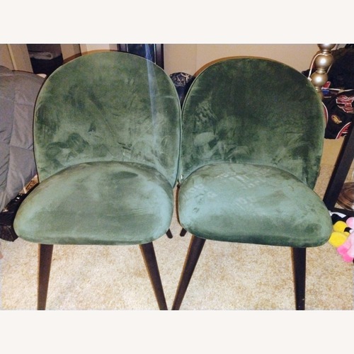 Used Moe Collection Green Office Chairs  for sale on AptDeco