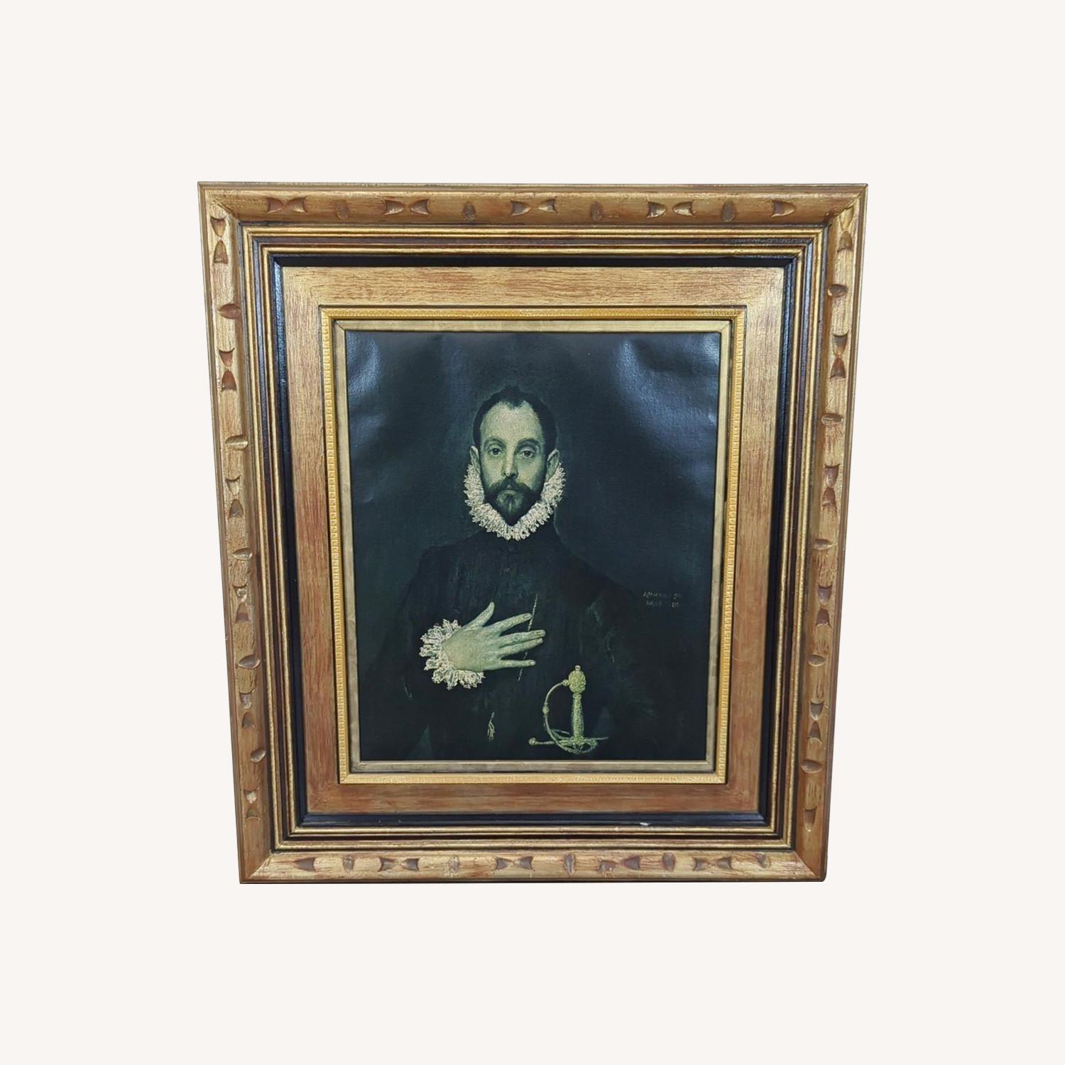 "The Nobleman with his Hand on his Chest" Vintage - image-0