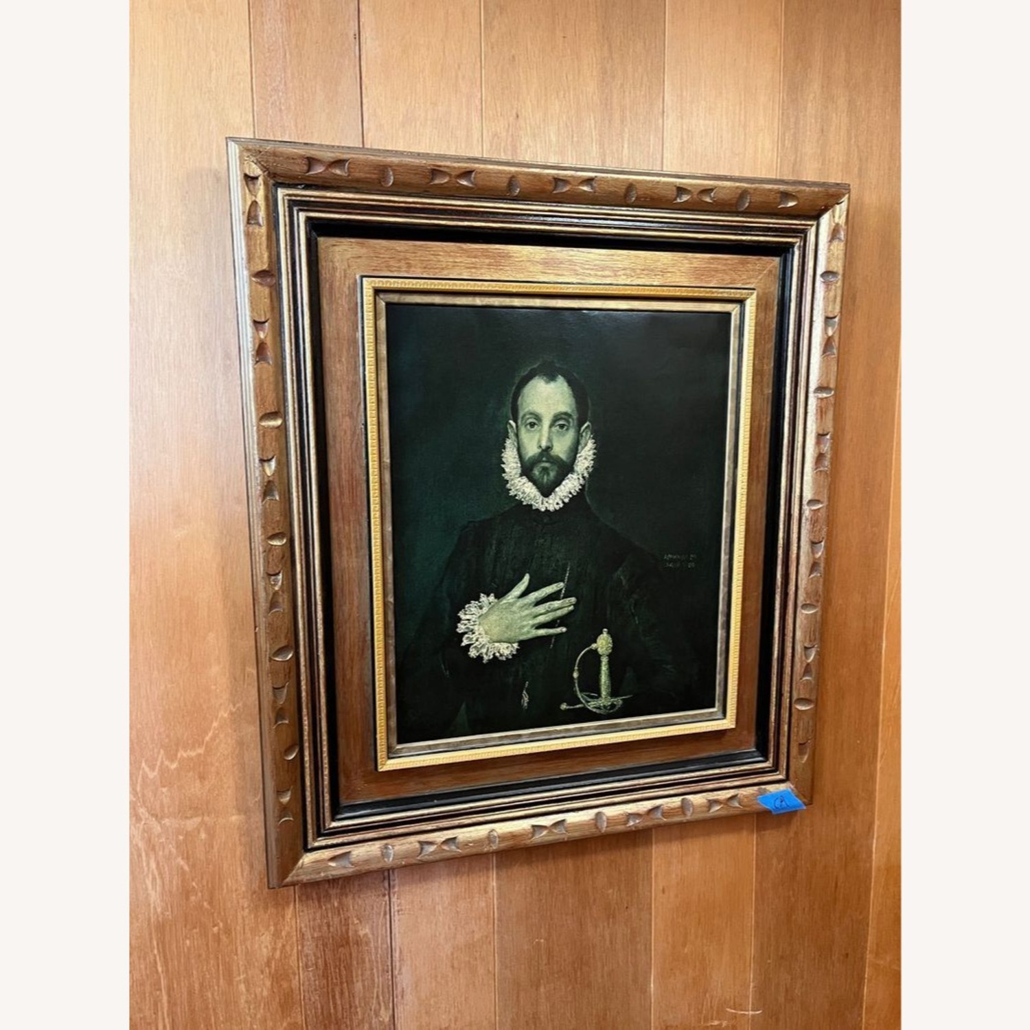 "The Nobleman with his Hand on his Chest" Vintage - image-5