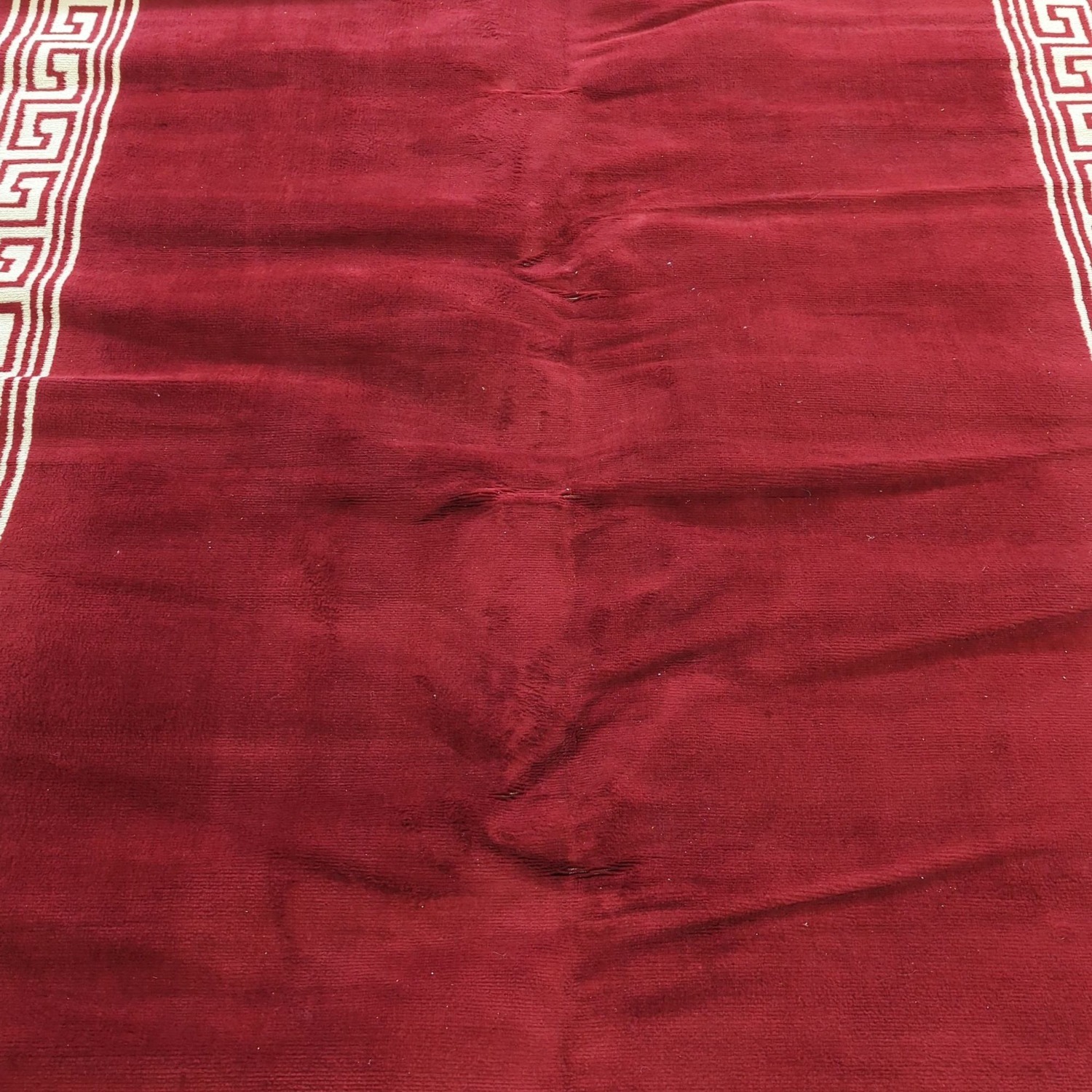 Taj Mahal Greek Key Pattern Area Rug - image-2