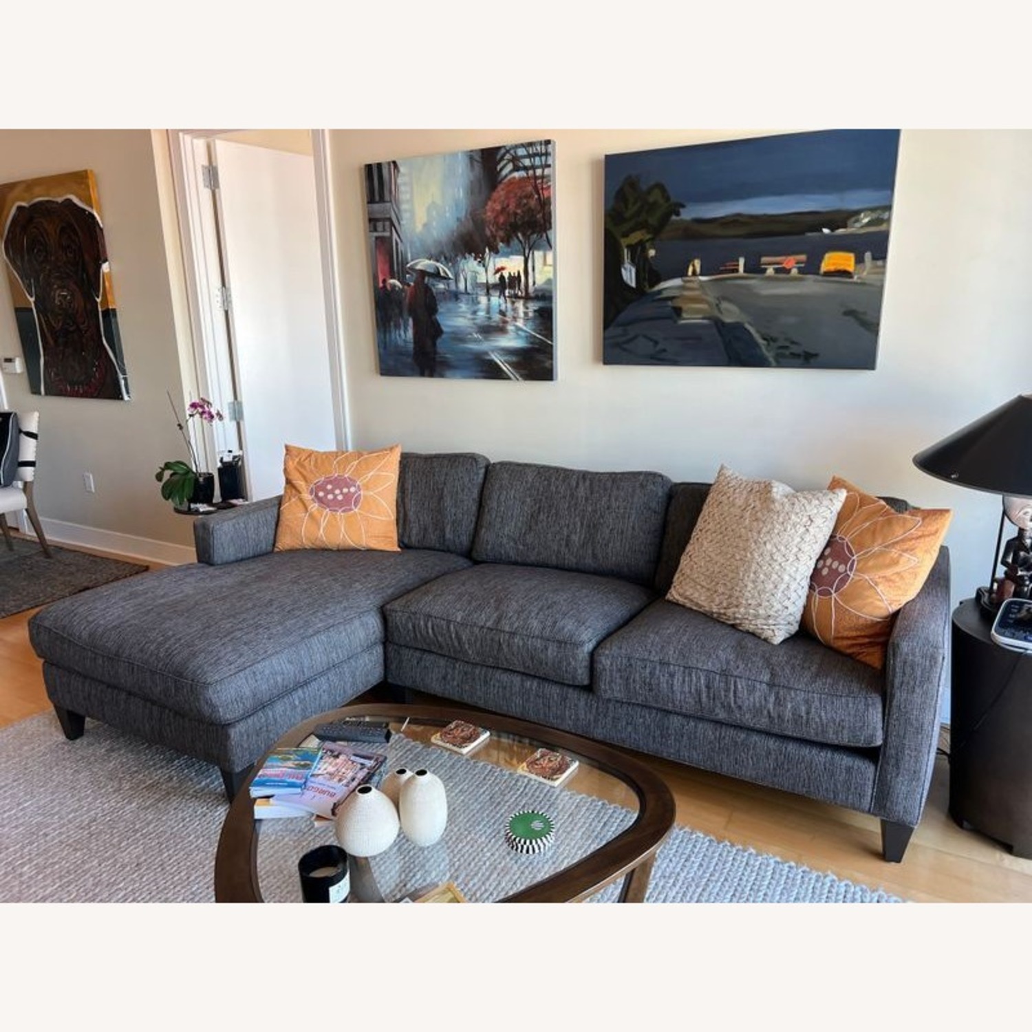 Room and Board Sofa with Chaise - image-4