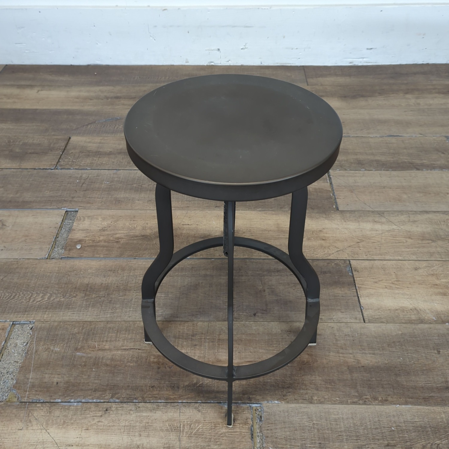 Structube Adjustable Metal Stool - image-5