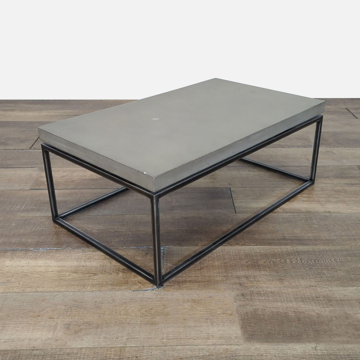 Structube Faux Stone Top Coffee Table on Metal - image-2