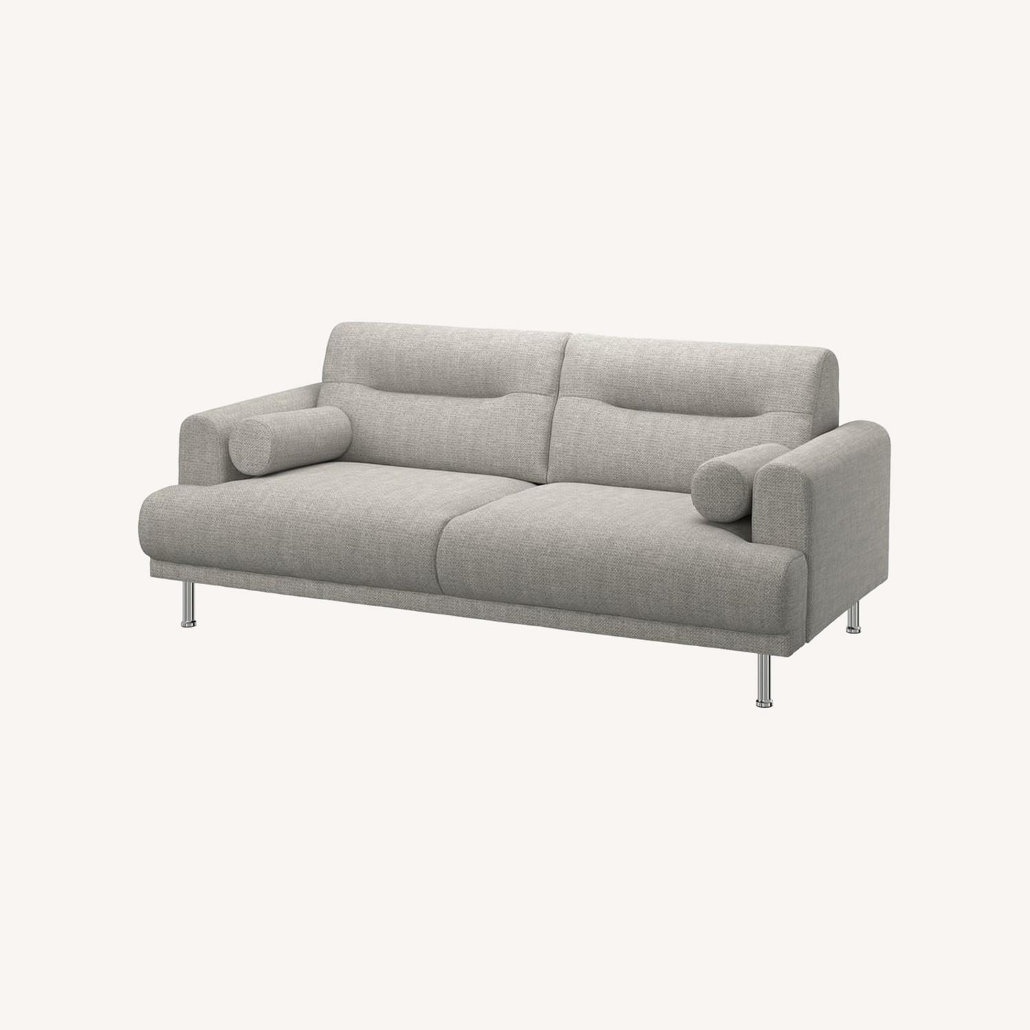 IKEA Långaryd Light Gray Loveseat - image-0