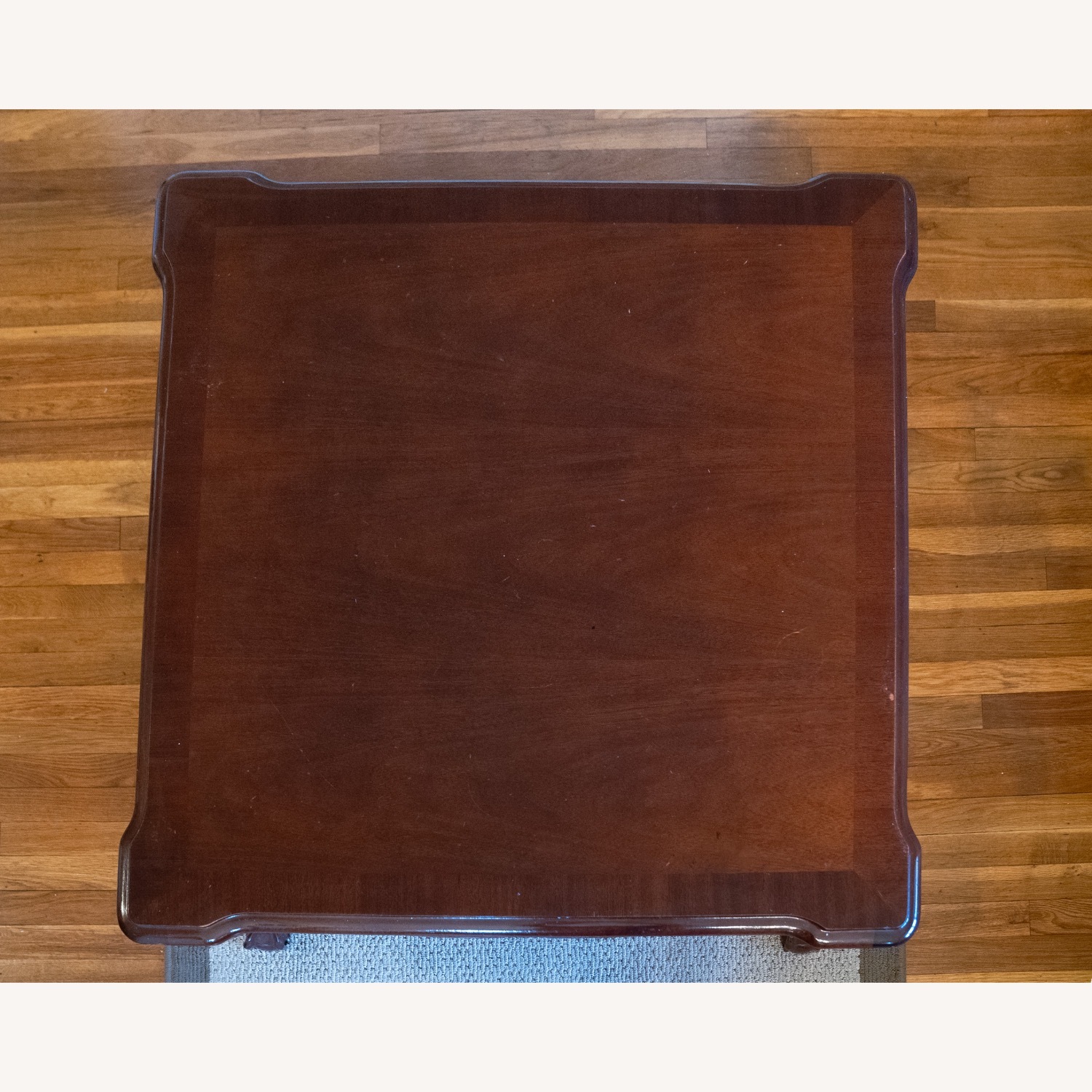 Stanley Furniture Dark Brown Wood Coffee Table - image-2