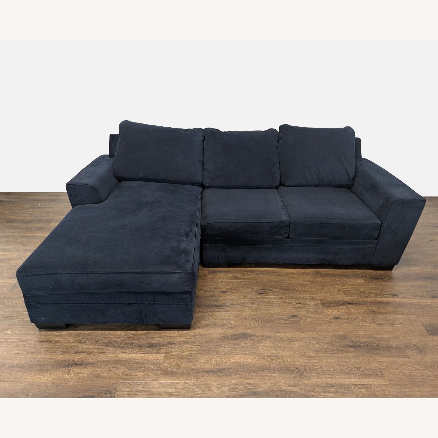 Living Spaces Bonaterra Modern Sofa with Chaise - image-1