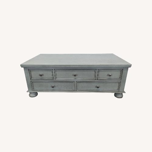 Used Five Drawer Coffee Table for sale on AptDeco