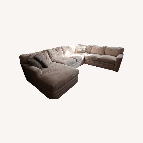 Used Natural Fabric 3+ Piece Sectional for sale on AptDeco