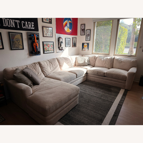 Used Natural Fabric 3+ Piece Sectional for sale on AptDeco