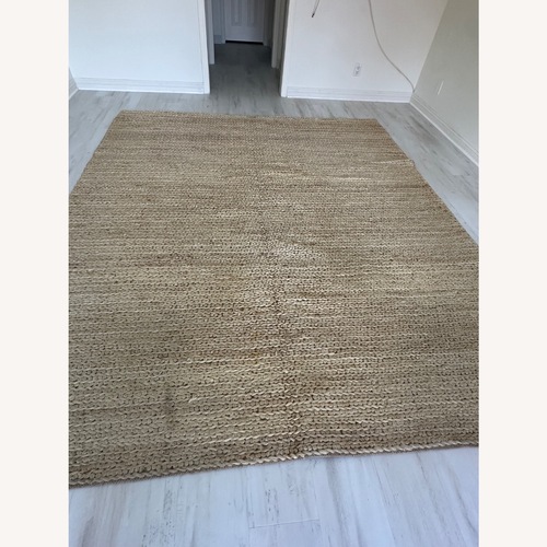 Used Dash & Albert Natural Area Rug 8' x 10' for sale on AptDeco