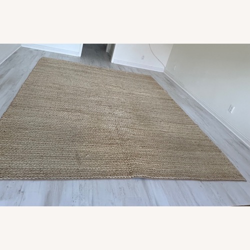 Used Dash & Albert Natural Area Rug 8' x 10' for sale on AptDeco
