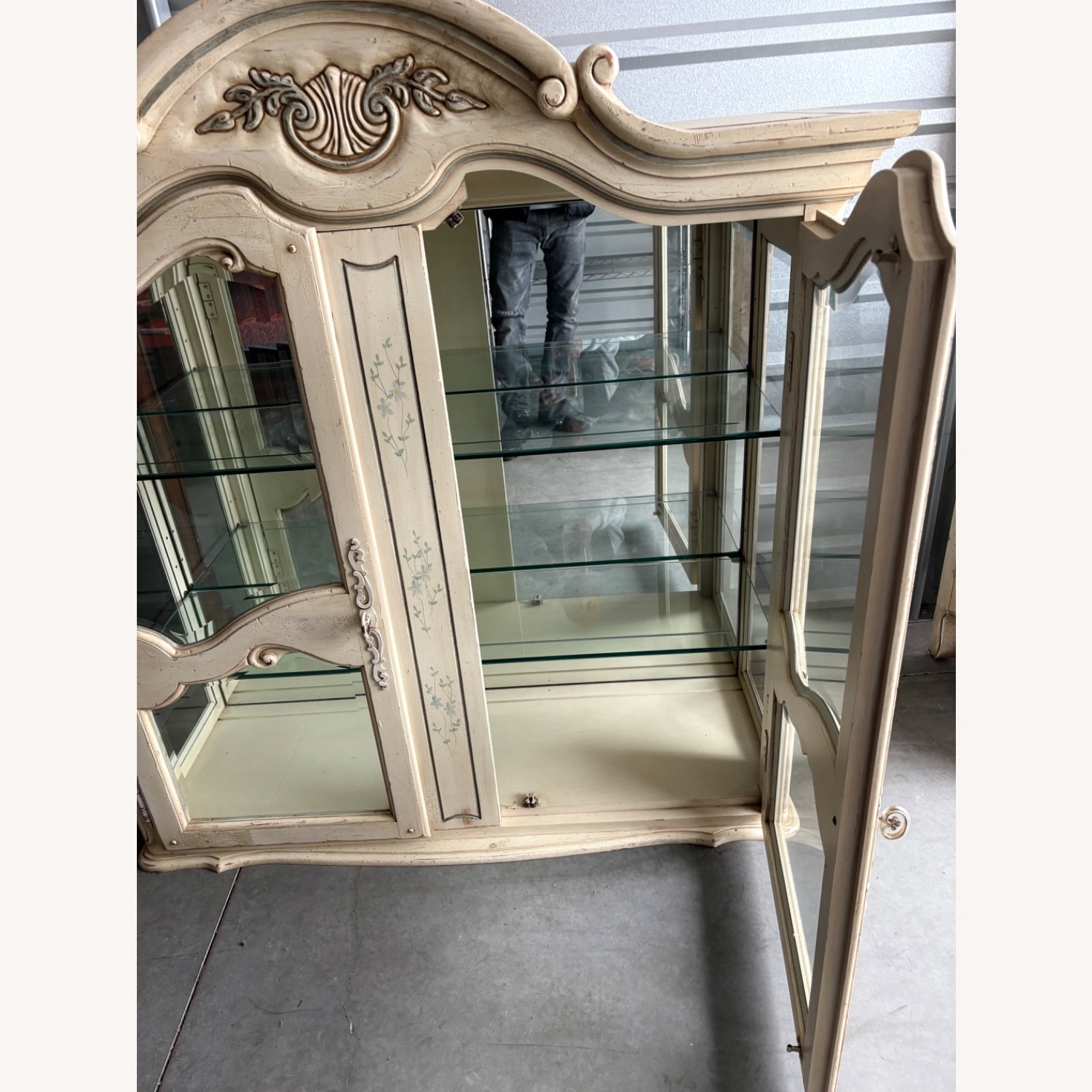  probably 19th Century Gustavian Bookcase Cabinet - image-6