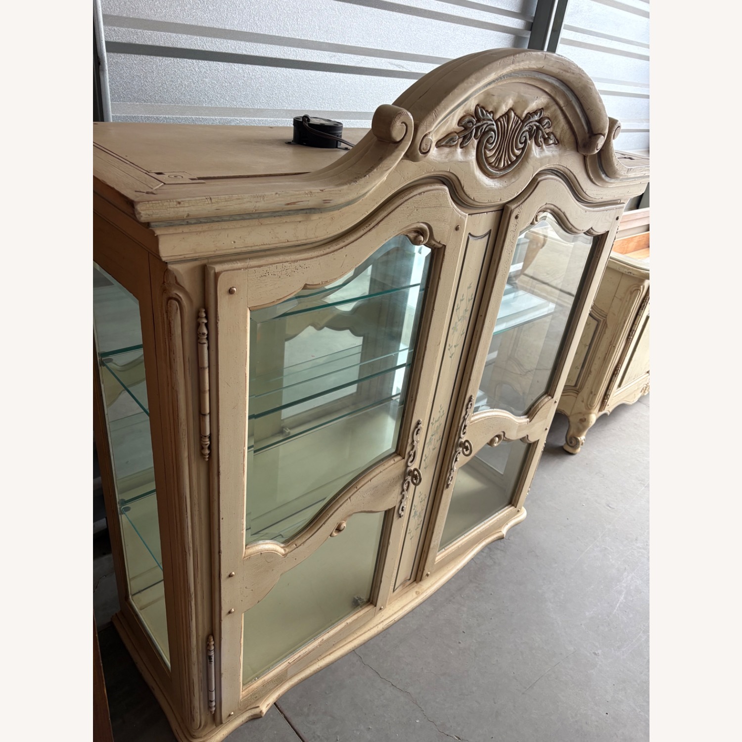  probably 19th Century Gustavian Bookcase Cabinet - image-2