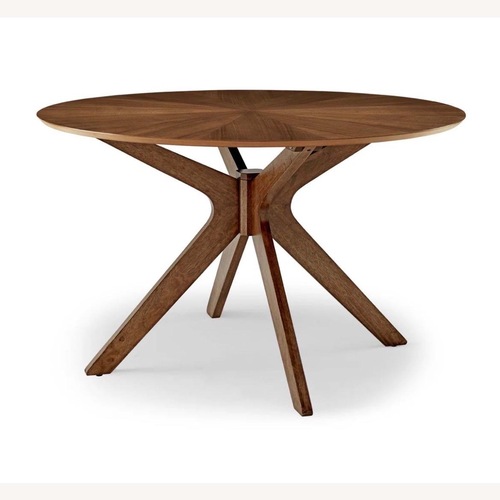 Used Modway Dark Brown Wood Dining Table for sale on AptDeco