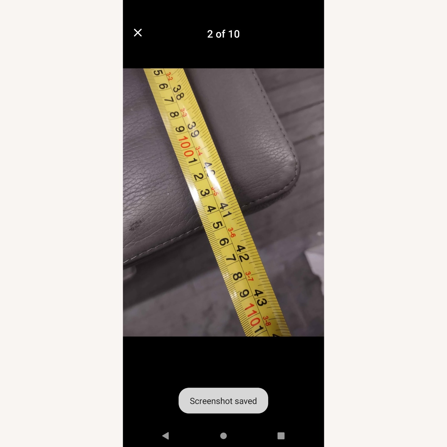 Restoration Hardware Italia Leather 8 ft Sofa - image-9