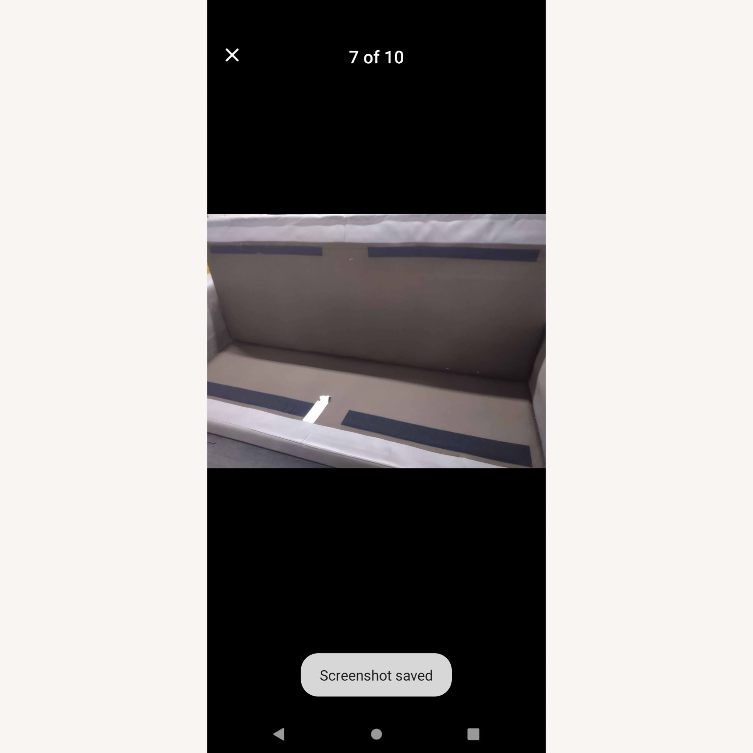 Restoration Hardware Italia Leather 8 ft Sofa - image-4