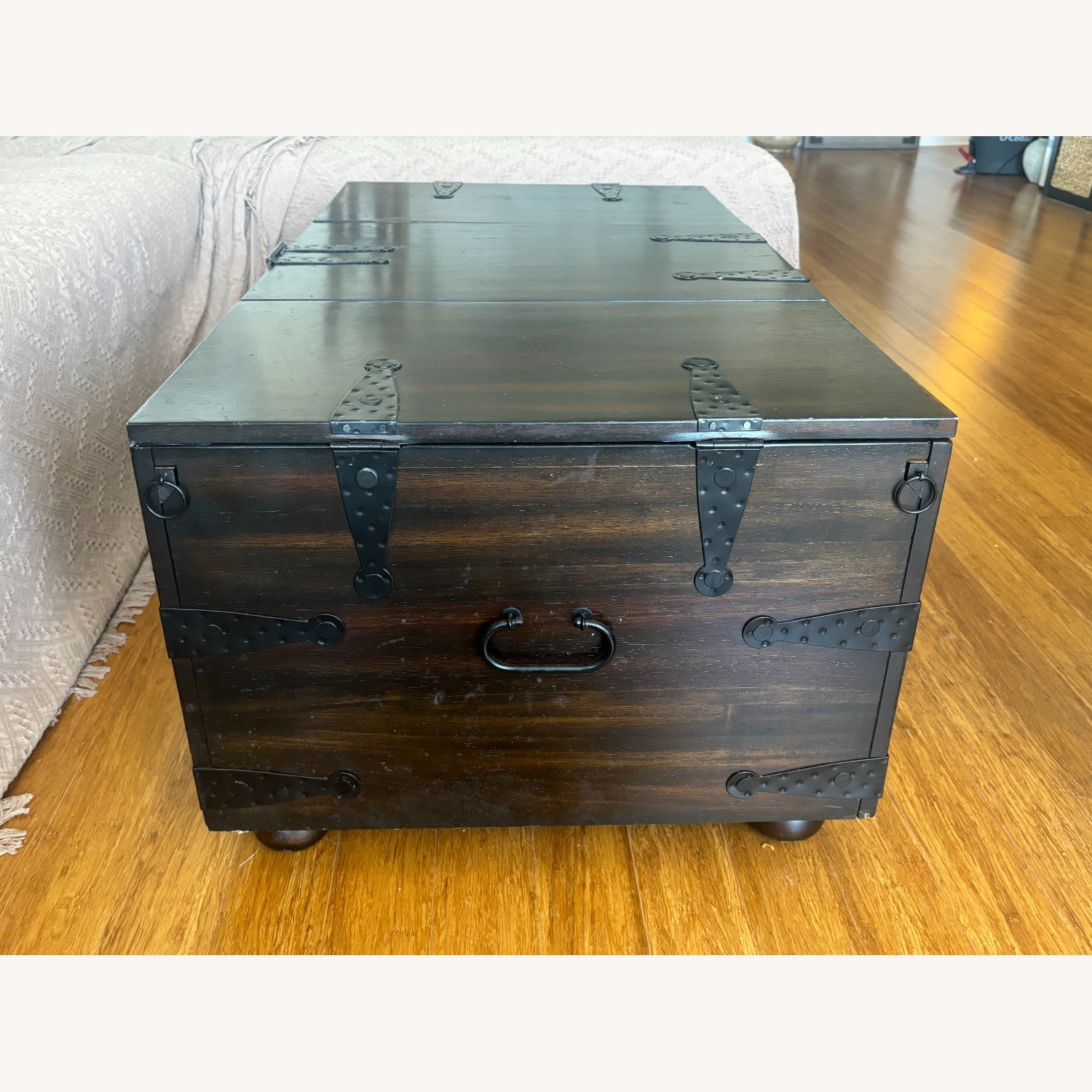 Dark Brown Coffee Table - image-2