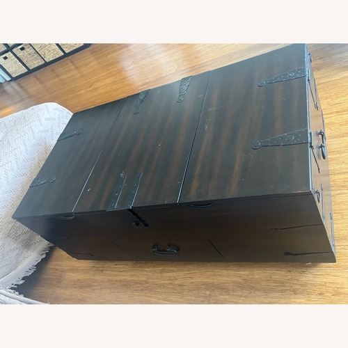 Used Dark Brown Coffee Table for sale on AptDeco