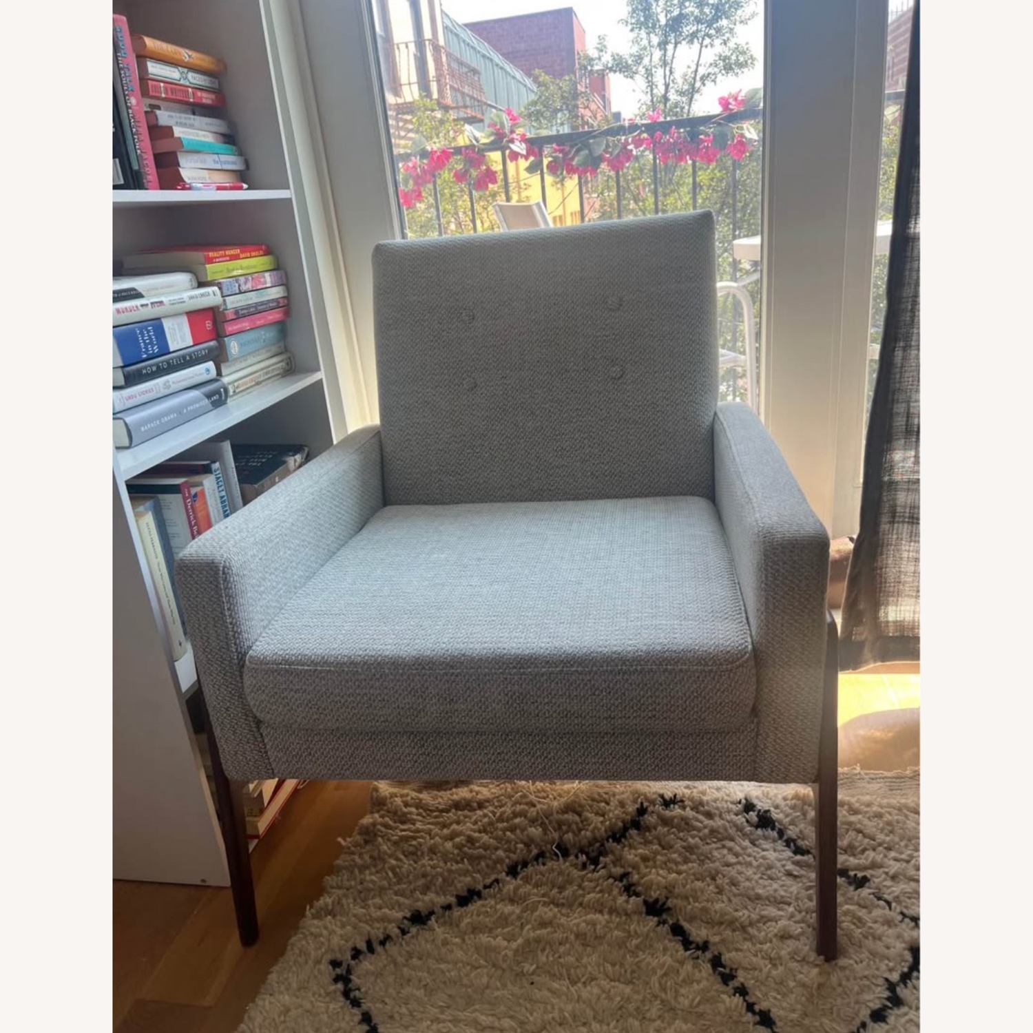 Article Nord Light Gray Accent Chair - image-3