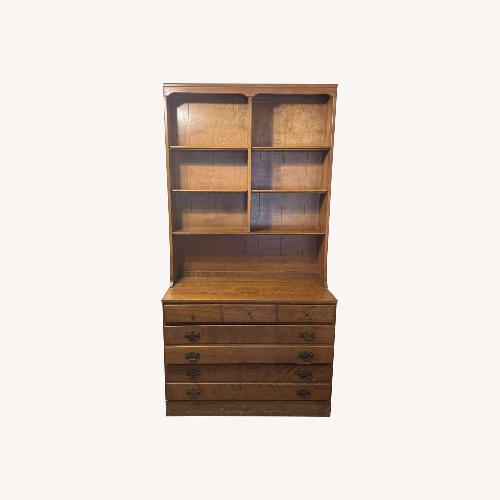 Used Ethan Allen Natural Wood Bookcase for sale on AptDeco
