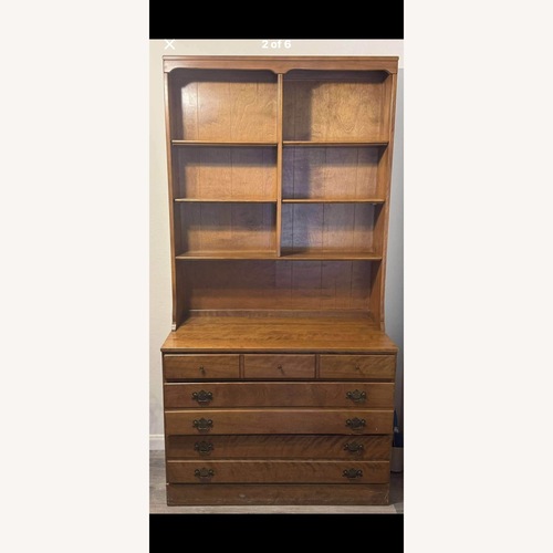 Used Ethan Allen Natural Wood Bookcase for sale on AptDeco