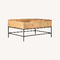 West Elm Pop Up Coffee Mid Century Modern Walnut Table 