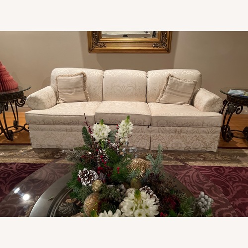 Used Ethan Allen Natural 3+ Seater Sofa for sale on AptDeco