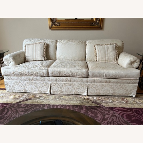 Used Ethan Allen Natural 3+ Seater Sofa for sale on AptDeco