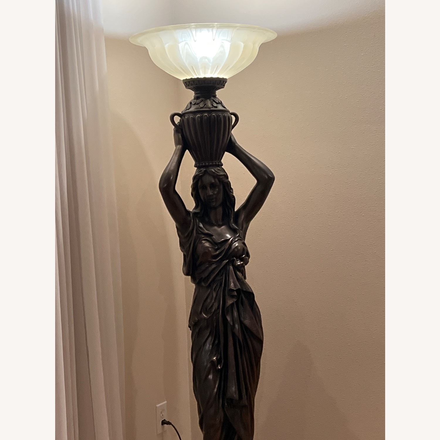 Lamps Plus Dark Brown Floor Lamp - image-2