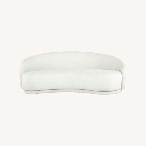 Used Lulu and Georgia Imabari Modern Sofa in White for sale on AptDeco