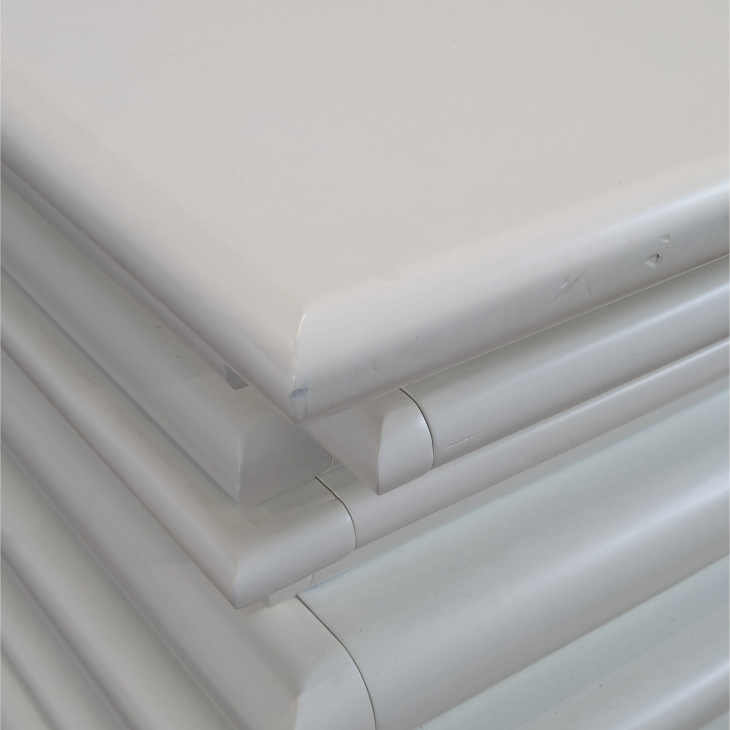 Modern White 6-Drawer Dresser	 - image-9