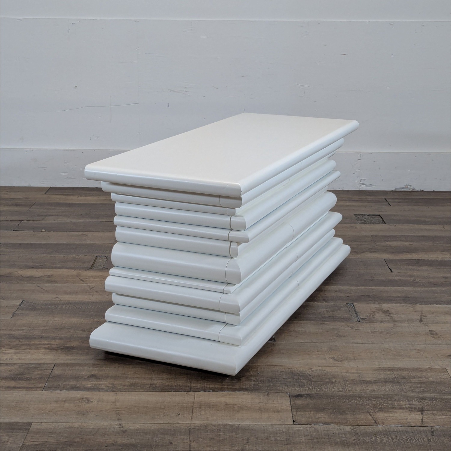 Modern White 6-Drawer Dresser	 - image-6